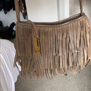 Ugg fringe purse